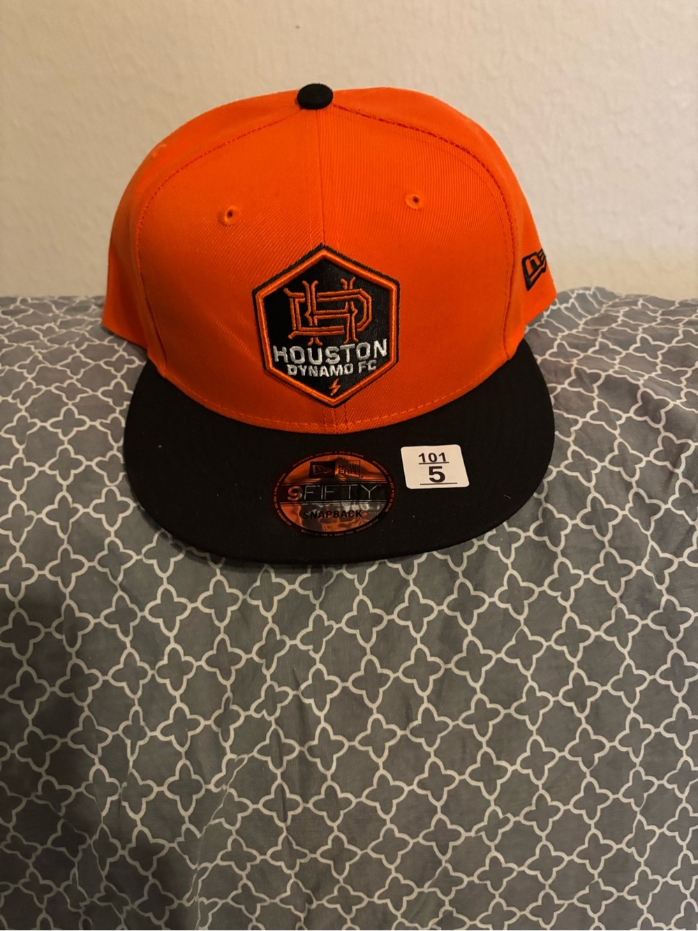 New Era Houston Dynamo FC orange & black cap #soccer #mls #snapback